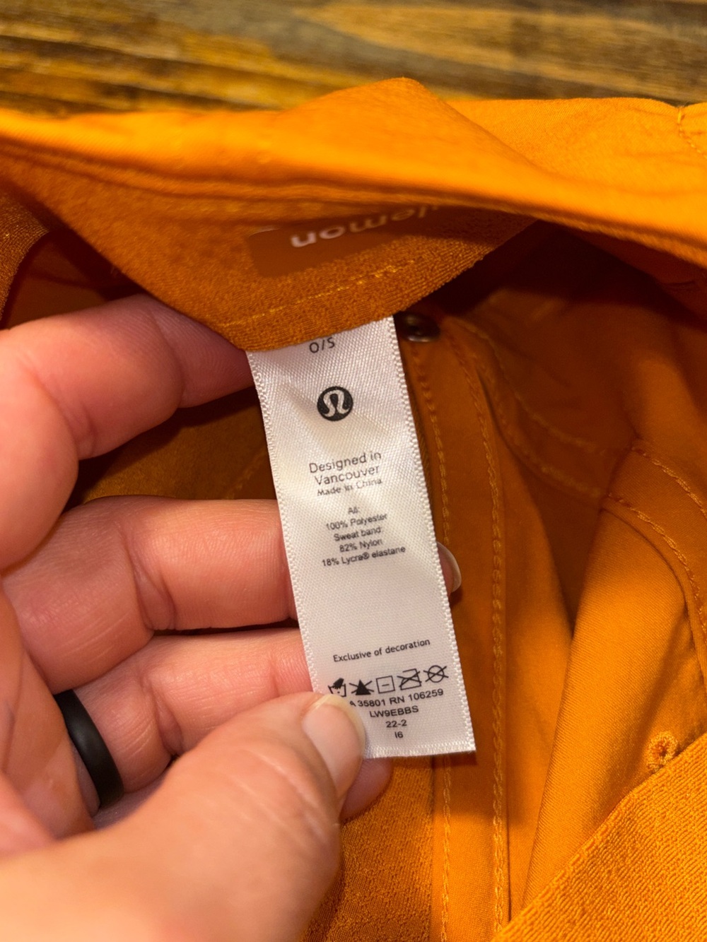 NWOT Lululemon Baller Hat Soft Orange Adjustable Baseball Cap - Picture 4 of 5
